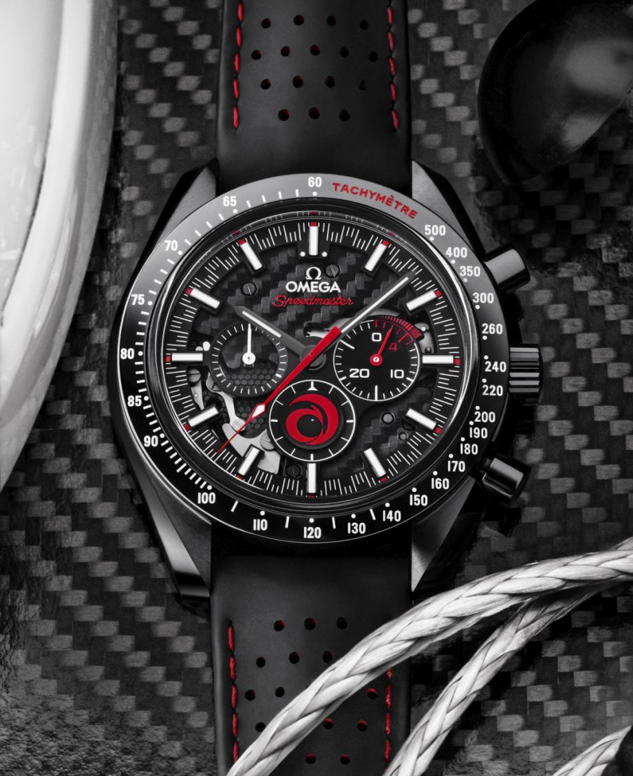 שע×× ××××× ××××× Omega Speedmaster Dark Side of the Moon ALINGHI
